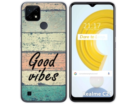 Carcasa Realme C21 TUMUNDOSMARTPHONE Dibujos Multicolor