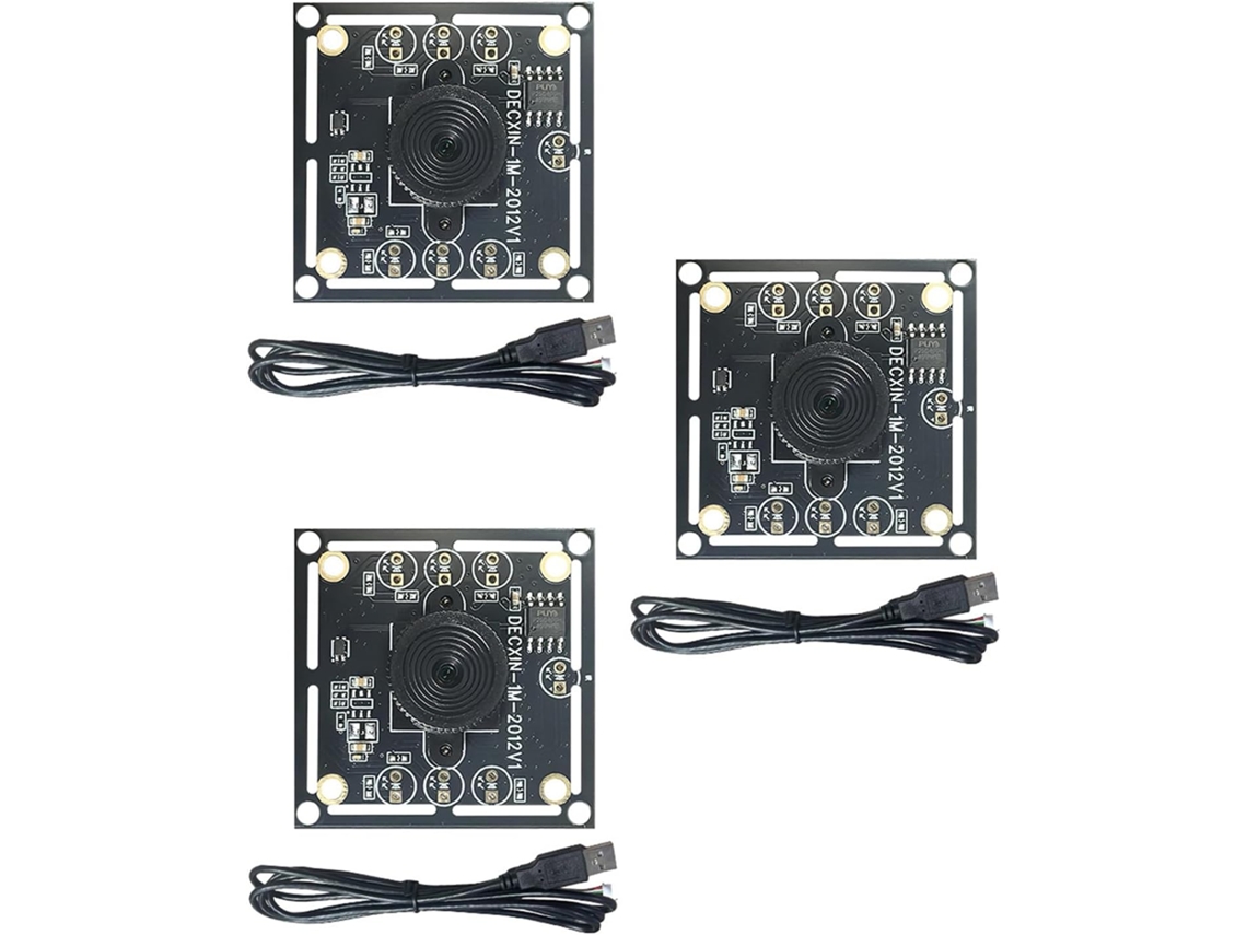 Lote de 3 cámaras USB OV9732, 1MP, 720p, con lente de 100 grados y enfoque automático. SFUSHOS