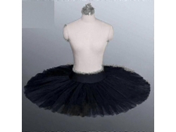 Traje De Ballet Para Adultos Con Falda Tutú En Negro, Blanco Y Rojo Para Bailarinas.