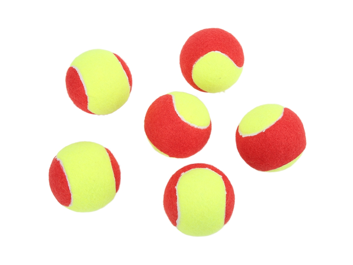 6 Pelotas De Tenis De Caucho Natural De Felpa De Primera Calidad Para Niños, Ligeras, Suaves, Seguras, Elásticas E Impermeables, Para Principiantes Y Jugadores Jóvenes.