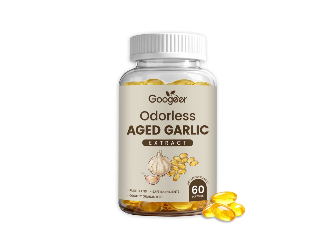 Cápsulas de ajo fermentado Googeer - Apoyo nutricional