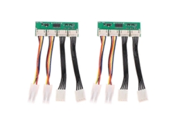 Simulador de ventilador cuadrado 4 en 1 S19k Pro Fan Spoofer de 12 V y 4 pines compatible con el simulador de velocidad del ventilador Bitmain Antminer.
