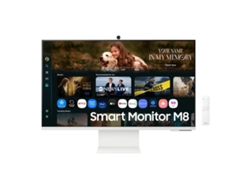 Monitor Samsung M8 M80f 32 VA 4K UHD 60 Hz Cámara web Blanco (2025)