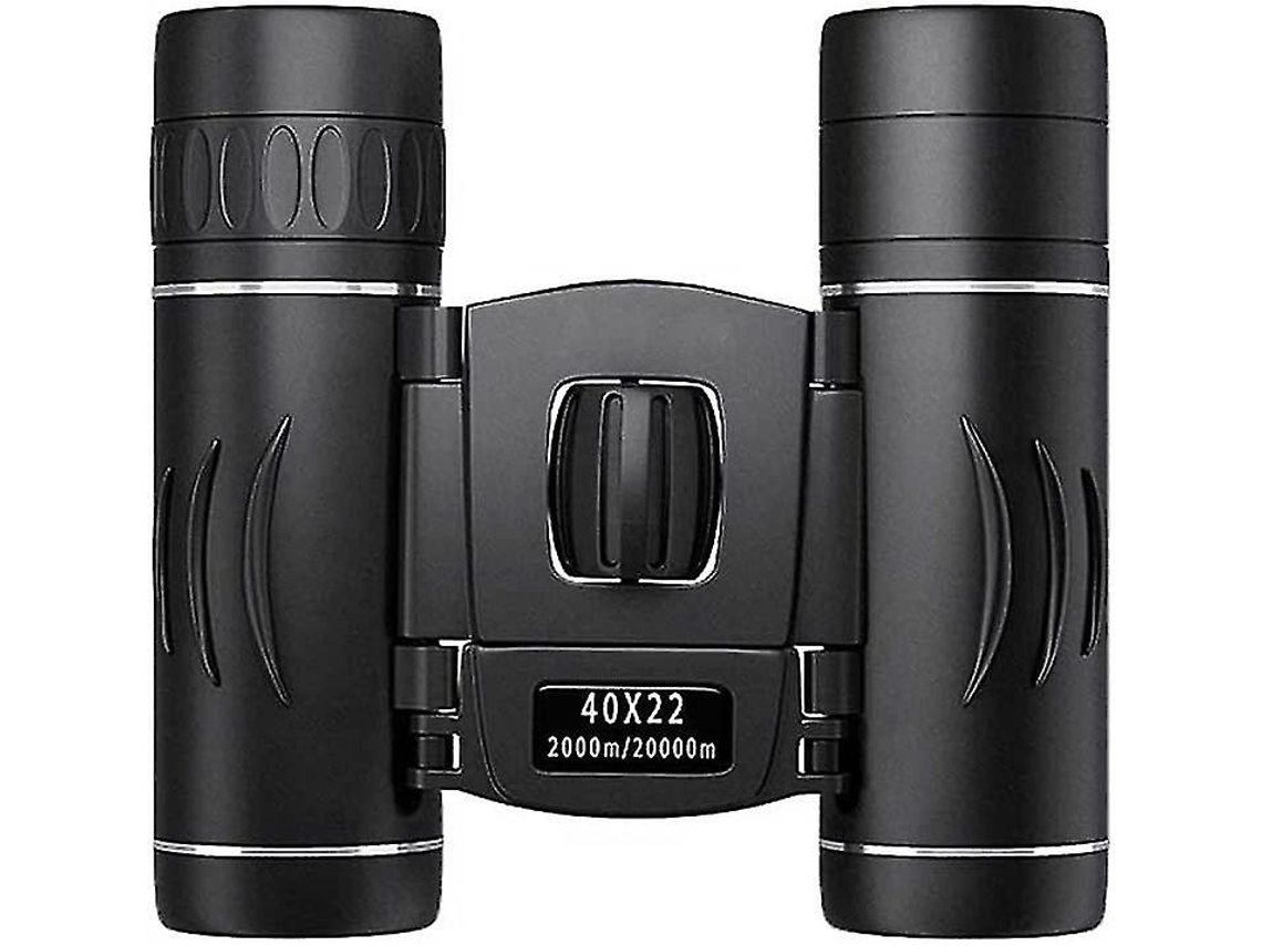 Binoculares Bak4 Prism FMC 40x22, IP68, antivaho, para observación de aves, viajes, estrellas, color negro, Bestvite