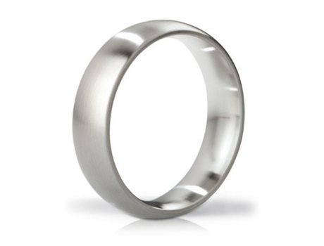Anillo para Pene de Acero Earl Brushed MYSTIM 4,8 cm