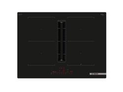 Placa de inducción al vacío 71cm 4 fuegos 3600w negra PVQ711H26E - BOSCH