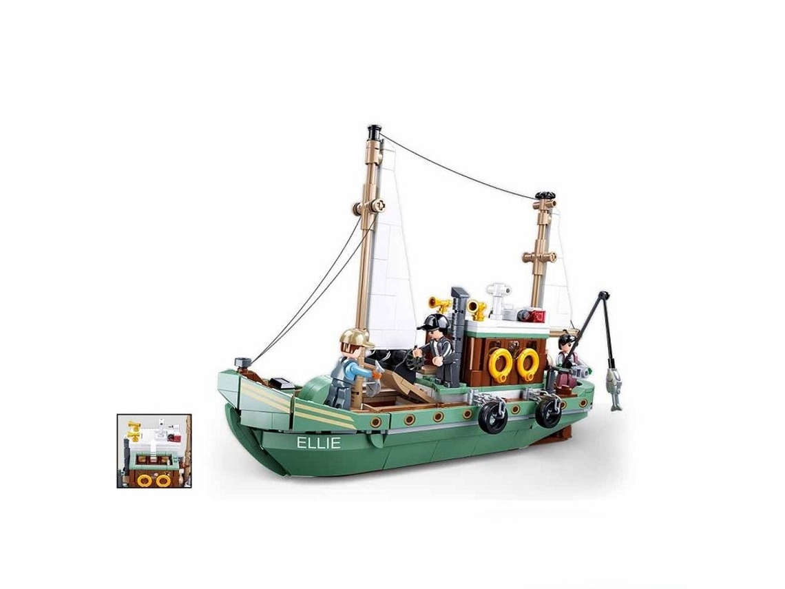 Sluban Barco De Pesca M38-b1119