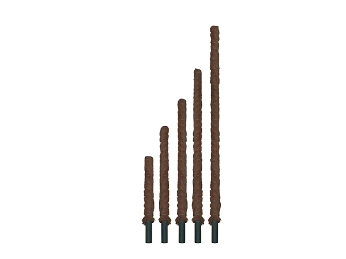 FLOWER Hort Up Tutores de fibra de coco 150 cm