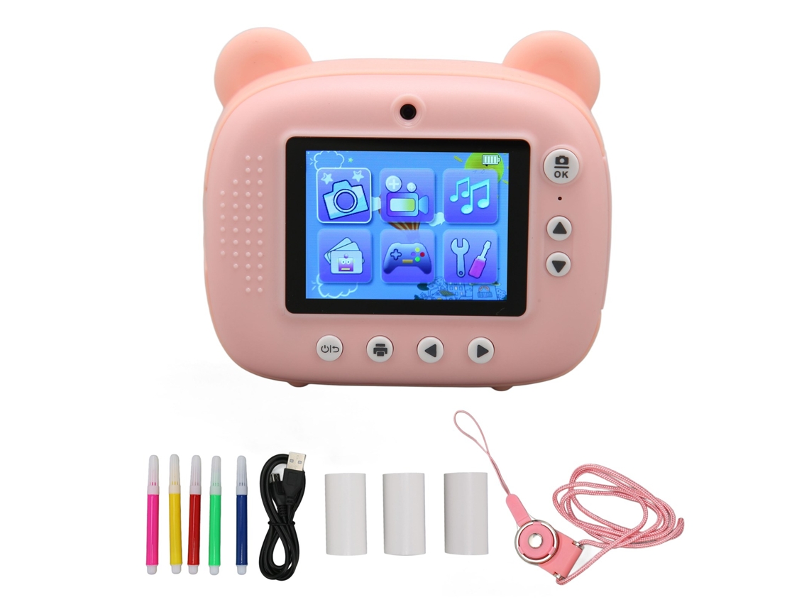 Cámara Para Niños 24mp Dual Auto Focus Pantalla Hd 2.4" Batería 1000mah Regalo Niñas Niños