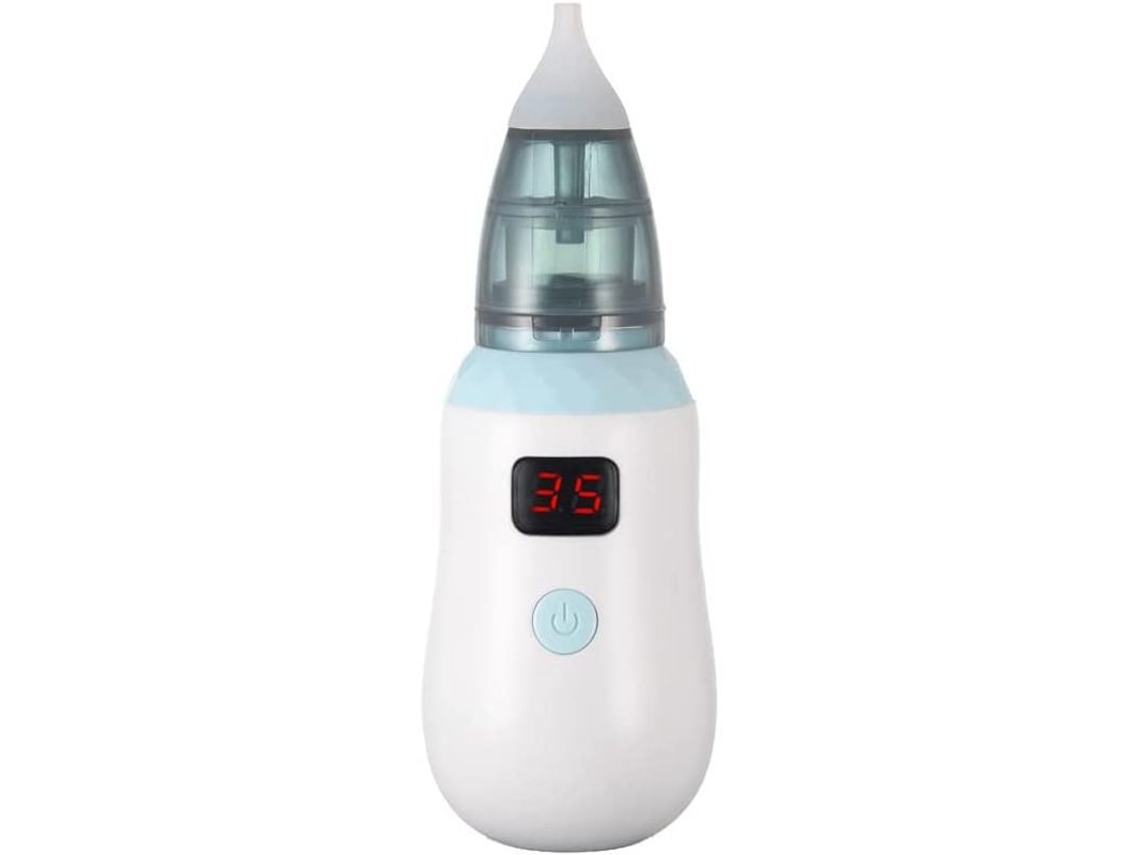 Aspirador Nasal Eléctrico Para Bebés, Recargable Mediante Usb Con 5 Niveles De Succión.
