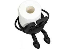 Suporte De Papel Higiênico Independente Organizador De Papel Higiênico - Suporte Com Pés Giratórios, Para Banheiro,
