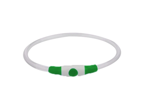 Collar De Perro Led Collar De Perro Con Luz Rgb Recargable Por Usb Con Control De Aplicación ELKUAIE