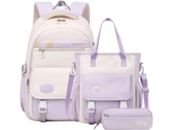 Conjunto de mochila escolar y estuche para lápices VAYOTOY para mujer.