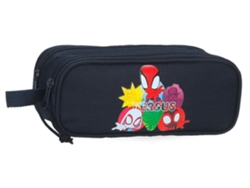 Estuche para lápices de poliéster azul marino de Marvel Versus Spidey