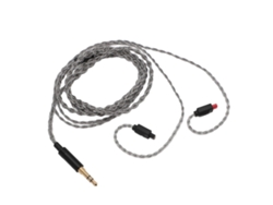 Cable Para Auriculares De 3,5 Mm De Cobre Plateado Antienredos De 4 Hilos Para Ath Im04 Im03 Im02 Im01 Im50 Im70