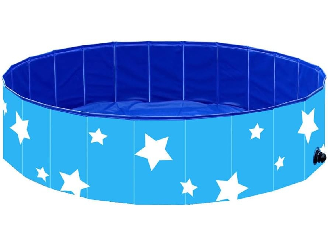 Piscina Familiar Resistente Plegable, Bañera Mascotas, Portátil, Cm,