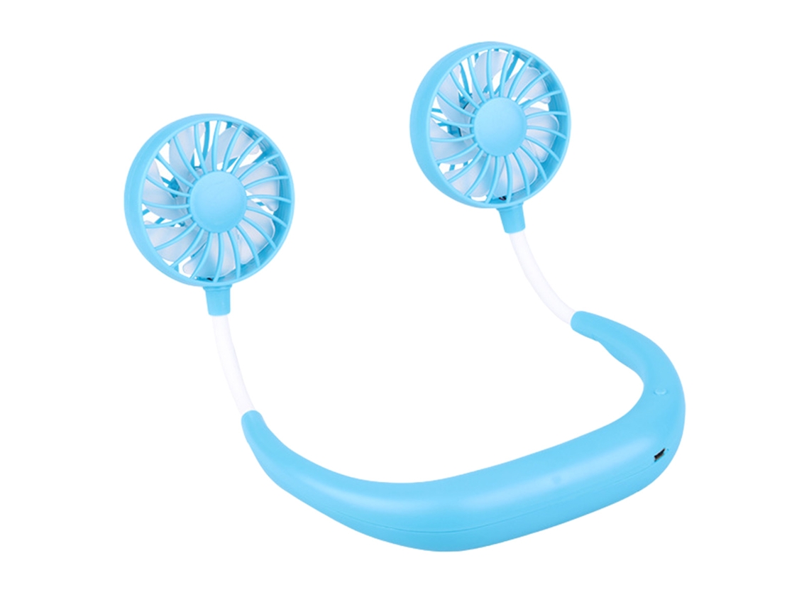 Mini ventilador USB con clip (2800 mAh, 3 velocidades, 360º)