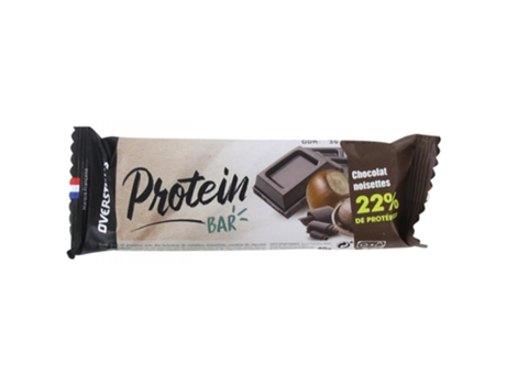 Barra de Proteínas 40 gSabor : Chocolate Avellana OVERSTIMS