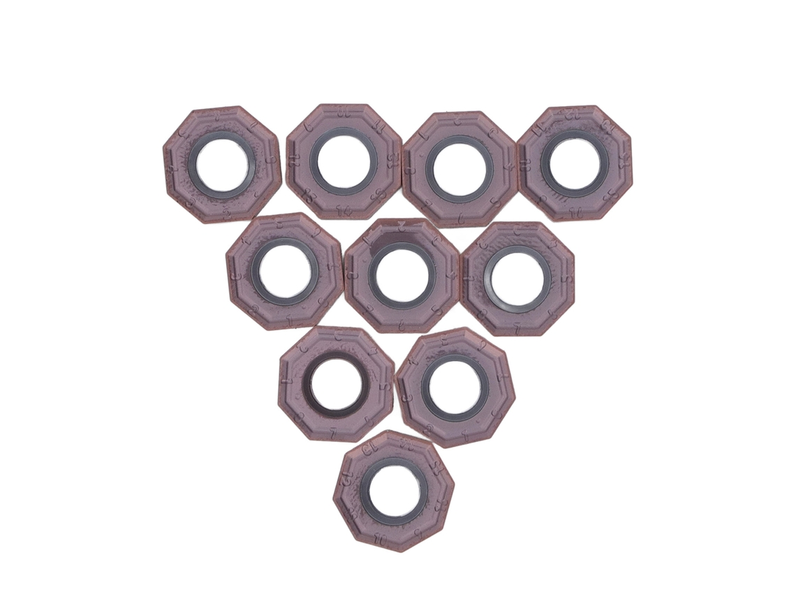 2026velora-10 Piezas Inserts Cnc De Carburo Recubierto De Bronce Herramientas De Torneado Y Fresado Industrial Para Tornos