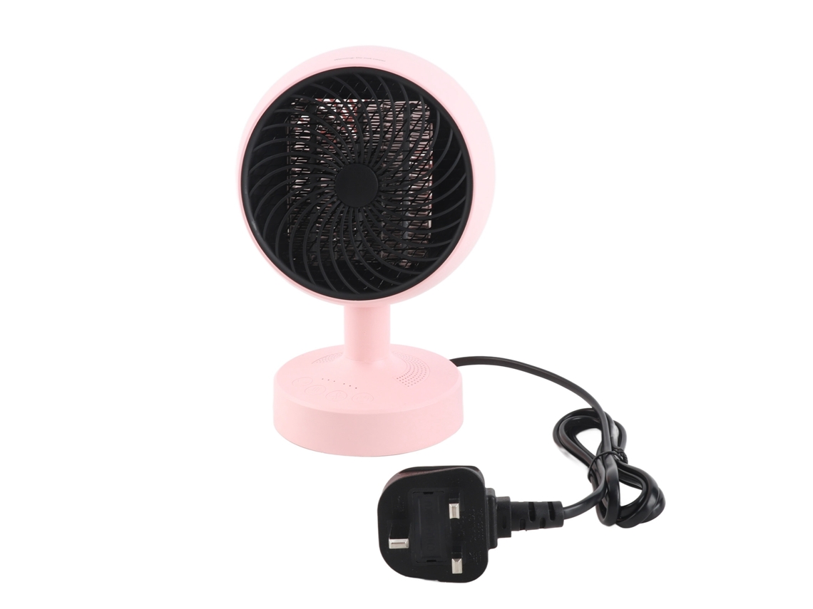 Calefactor Portátil Con Ventilador, Función De Frío Y Calor, Ángulo Ajustable, Tamaño Mini Para Mesa, Resistente A Altas Temperaturas.