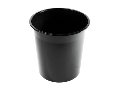 Papelera 300 Negro