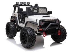 Jeep Jc666 Coche Eléctrico Blanco B.active