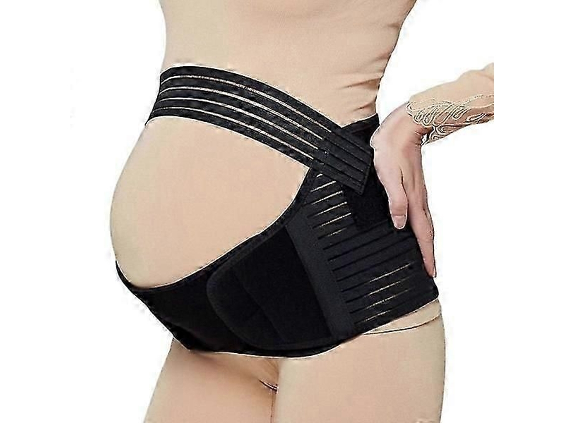 Cinturón de embarazo negro GOKOCO / Cinturón de soporte para mujeres embarazadas
