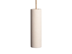 Lámpara Colgante Padang Cemento Beige LEDKIA