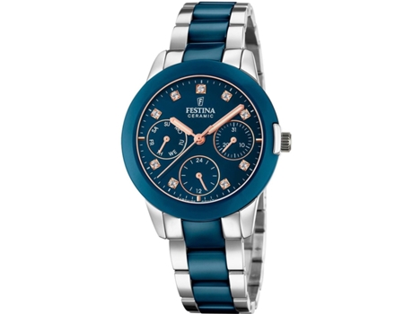 Reloj para Mujer Azul Cerámica Ceramic F20497/2 FESTINA
