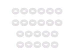 2 x 10 pares de ganchos de silicona antideslizantes para gafas de sol blancas Rosewell