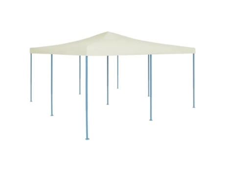 MAISON EXCLUSIVE Cenador plegable color crema 5x5 m