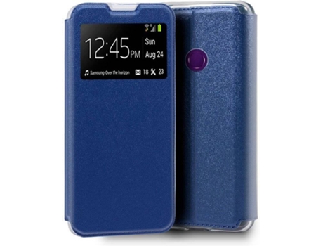 Funda Huawei Y6p COOL Flip Cover Azul