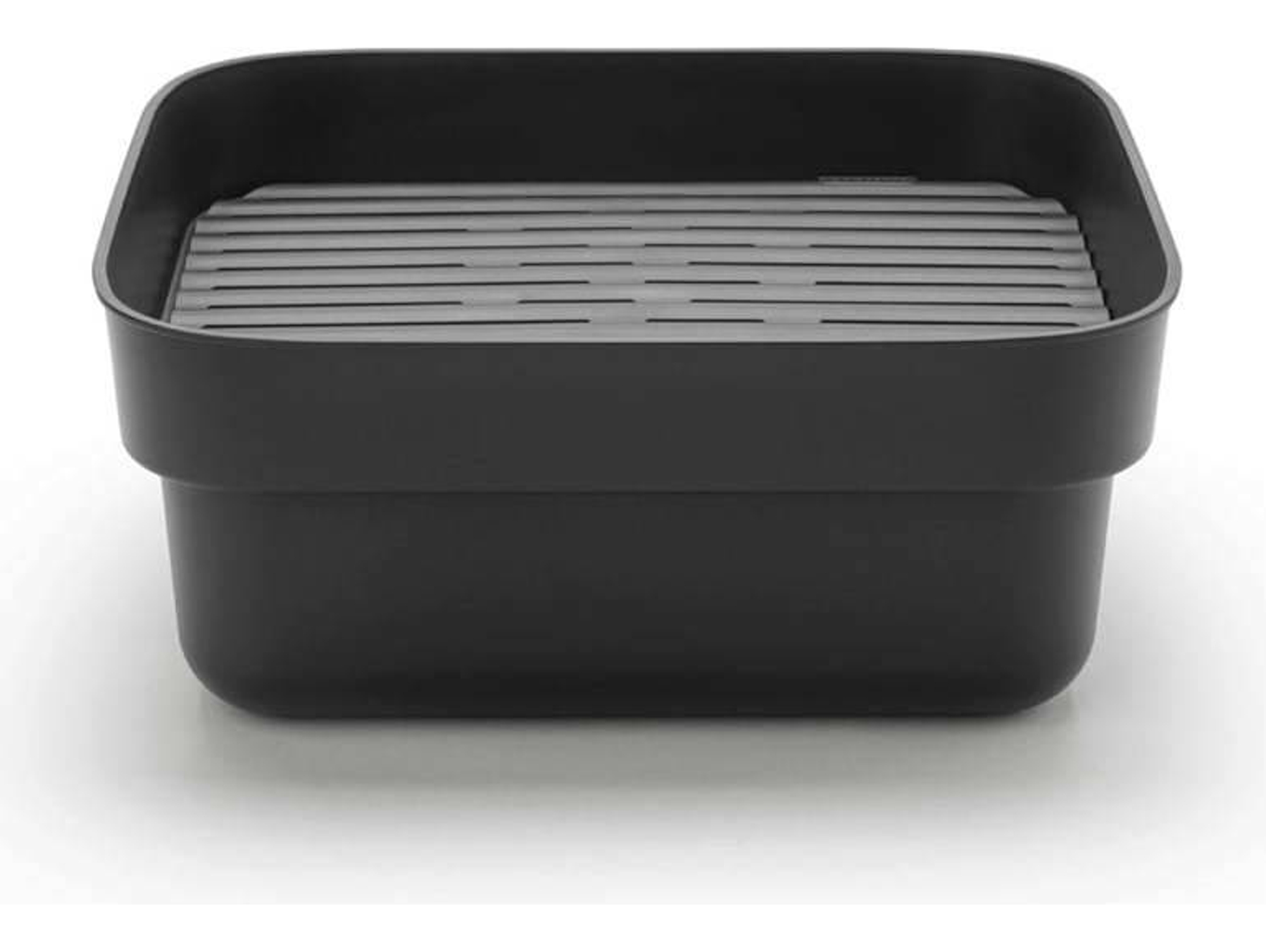 Escurridor BRABANTIA 302664 con Bandeja (Gris - 1,05 kg - 37,4 x 34,4 x 16,1 cm)
