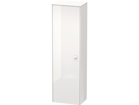 Armario alto DURAVIT Brioso 177,0x52,0x36,0 cm 1 puerta abatible a la izquierda 1 estante de madera 3 estantes de cristal