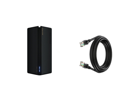 Router sin Fio Ax1800 Mesh Wi-Fi SLOWMOOSE (Adicionar 1M Cat 6 Cabo / Adaptador Us)