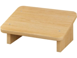 Reposapiés De Madera Antideslizante Y Práctico Para Oficina Y Hogar, Taburete Cómodo.