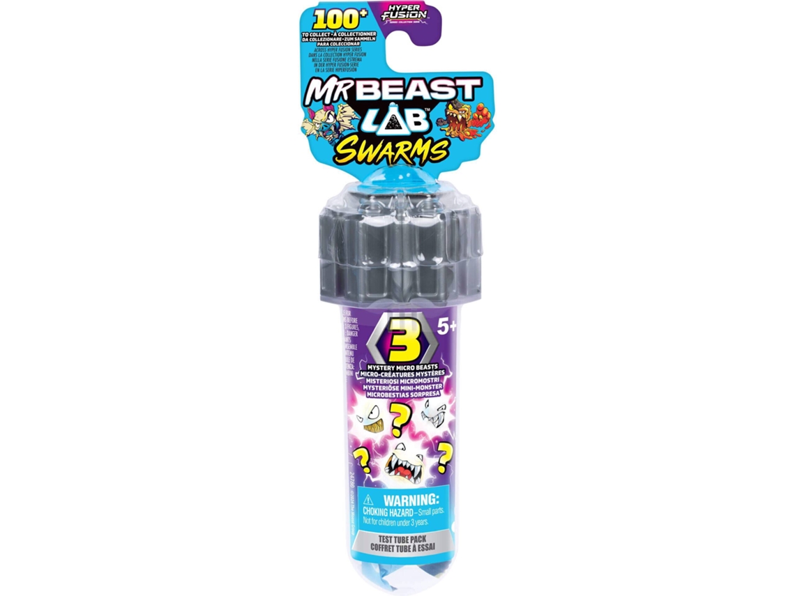 Pack de 3 figuras de Mr. Beast Swrams