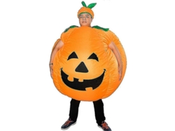 Disfraz Inflable De Calabaza Para Adultos Para Halloween Y Fiestas De Disfraces.