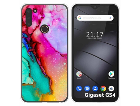 Carcasa Gigaset GS4 TUMUNDOSMARTPHONE Dibujos Multicolor