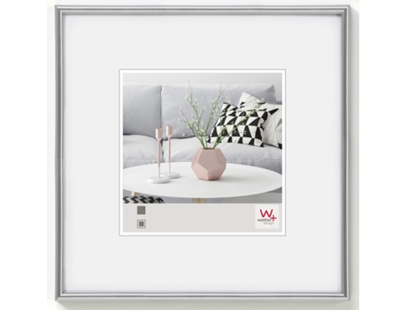 Marco Para Fotos Galeria Marco Plastico Tamaño 50X50 Cm Plata MY PERFECT DESIGN