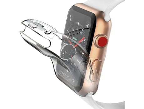 Carcasa y Protector de Pantalla Apple Watch SE Transparente