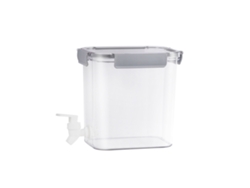 Dispensador De Agua Fría Con Grifo Para Refrigerador, Cubo De Gran Capacidad, Pet, Libre De Bpa.