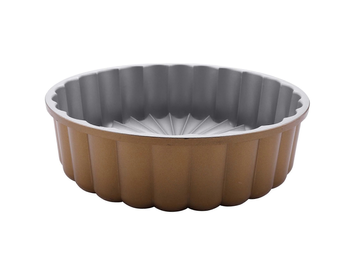 Charlotte Cake Pan, One Size, Gold Thanksgiving Christmas Family Cake Mold