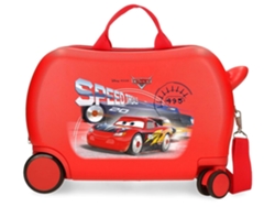 Disney Maleta Correpasillos Abs Rígida Cars Speed Trials Rojo