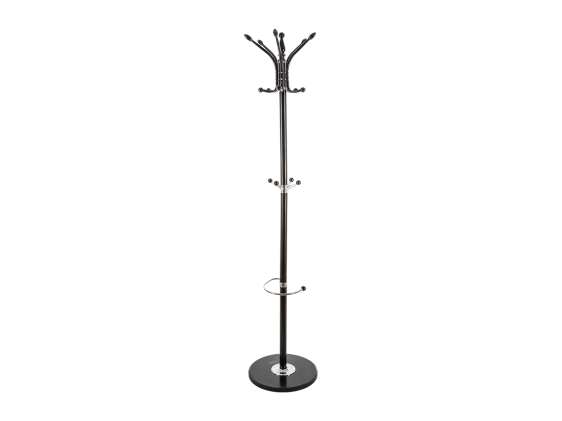 Perchero de metal y para paraguas con 10 perchas H.182cm WELLHOME