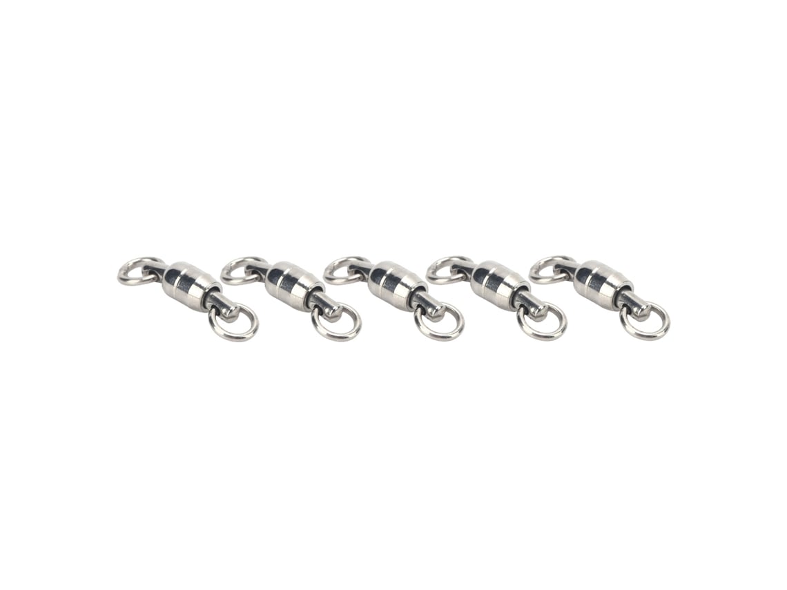 2026rebe-anillo Con Rodamiento De Acero Inoxidable Twoway Anillo Conector 8 Palabras Accesorios De Pesca