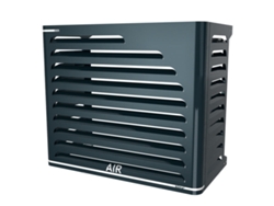 Cubierta De Aire Acondicionado - Curve - Antracita - Talla M (l 100cm - H 85cm - D 50cm) - Box Air Klima