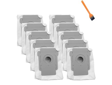 Conjunto de 20 unidades de sacos de substituição para descarte de sujeira para irobot roomba i7