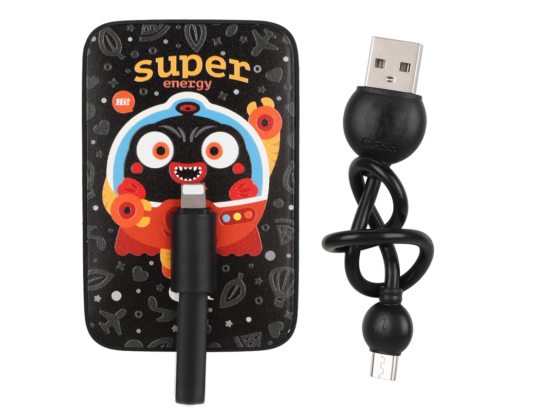 Batería Portátil Magnética Usb De 3200mah Con Diseño De Animales, Compatible Con Iphone