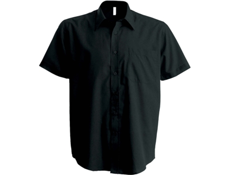 Camisa de Hombre KARIBAN Corta Aces Verde (5XL)